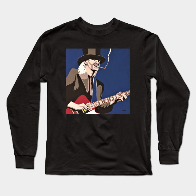Johnny Guitar Johnny Winter Long Sleeve T Shirt Teepublic