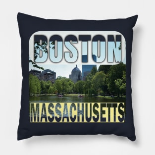 Boston Massachusetts Pillow