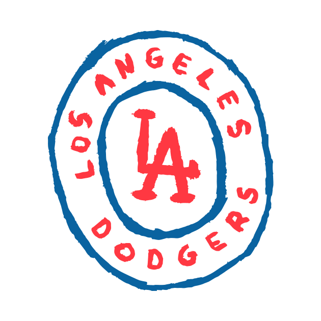Los Angeles Dodgeeeers 02 by Very Simple Graph