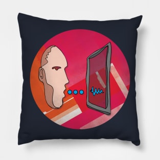 COMPUTER TALK Pillow