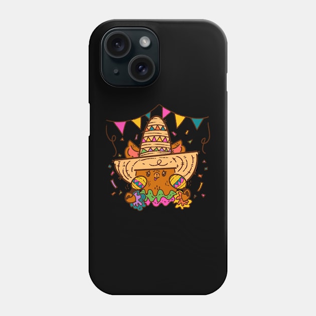 Cinco de Mayo Bub Phone Case by Fluffymafi