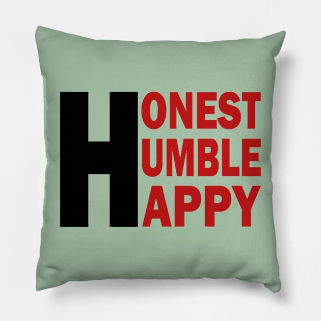 Humble Mindset t-shirt Pillow by Day81