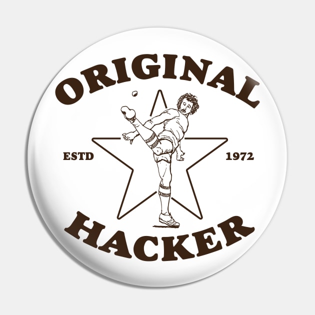 Original Hacker Pin by Sean-Chinery