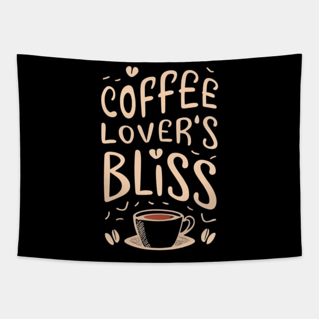 Coffee Lover's Bliss Tapestry by BukovskyART