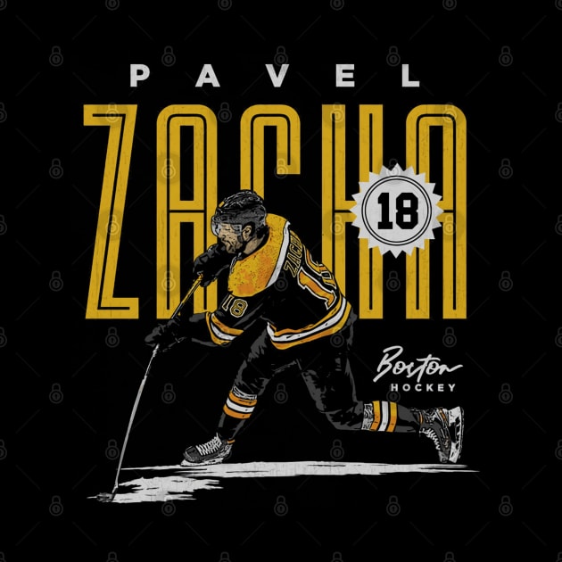 Pavel Zacha Boston Card by ganisfarhan