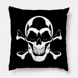 Jack-O’s Skull and Bones Pillow