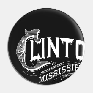 Vintage Clinton, MS Pin