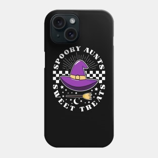 Halloween Funny Spooky Aunts Sweet Treats Phone Case