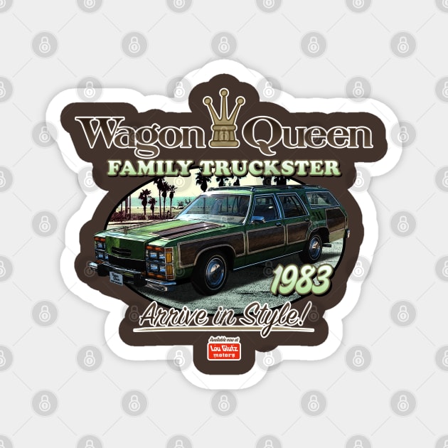 Wagon Queen Family Truckster Magnet by JCD666