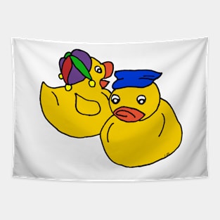 Rubber Ducks Tapestry