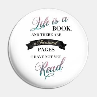 A Thousand Pages- The Infernal Devices Pin