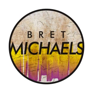 Bret Michaels - VINTAGE YELLOW CIRCLE T-Shirt