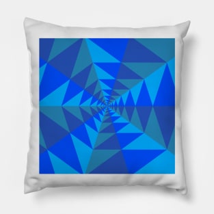 Concentric Penrose/Escher Tiles Pillow