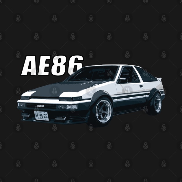 AE86 Trueno GT-Apex Hatchback Sprinter Corolla by cowtown_cowboy