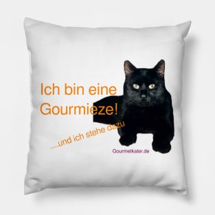 I am a gourmet! Pillow