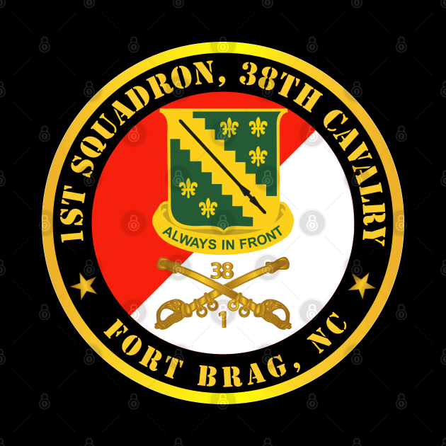 1st Squadron, 38th Cavalry - Fort Bragg, NC w DUI - Cav Branch X 300 by twix123844