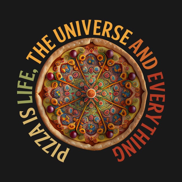 Mandala Pizza Is Life, the Universe and Everything by All-About-Words