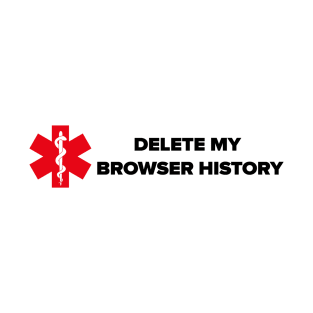 Delete browsing history T-Shirt