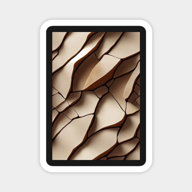 Sandstone Stone Pattern Texture #3 Magnet by Endless-Designs
