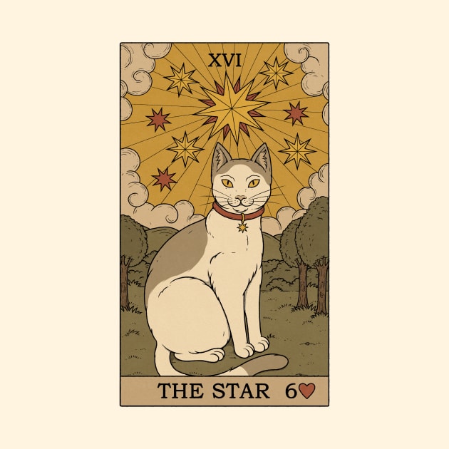 The Star - Cats Tarot by thiagocorrea