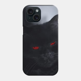 Black Cat Phone Case