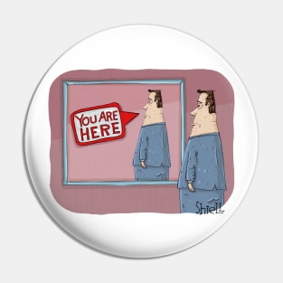 You Are Here Pin