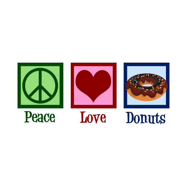 Peace Love Donuts by epiclovedesigns