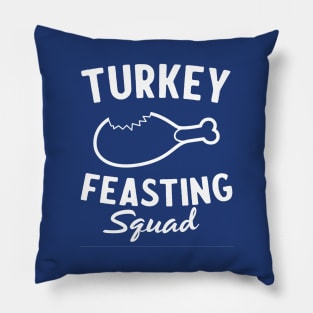 Turkey Feasting Squad Pillow