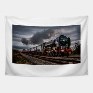 Tornado Steam Locomotive at speed Tapestry