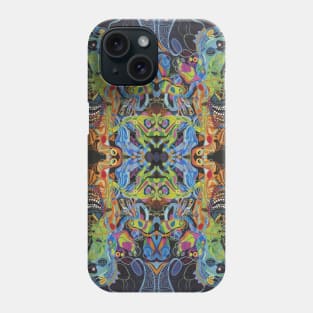 Entombed fabric design Phone Case