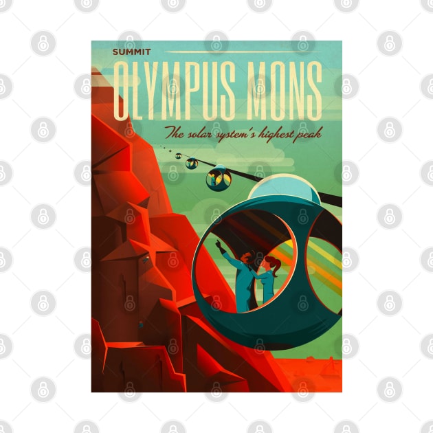 Olympus Mons - Space Travel by Culturio