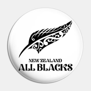 All Blacks Pin