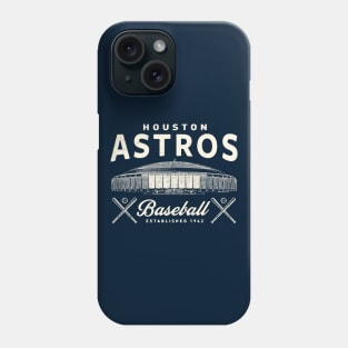 Vintage Houston Astros by Buck Tee Phone Case