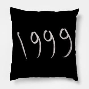 Hand Drawn 1999 Pillow