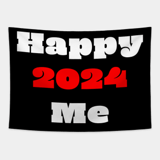 Happy 2024 Happy me - celebrating new year 2024 Tapestry