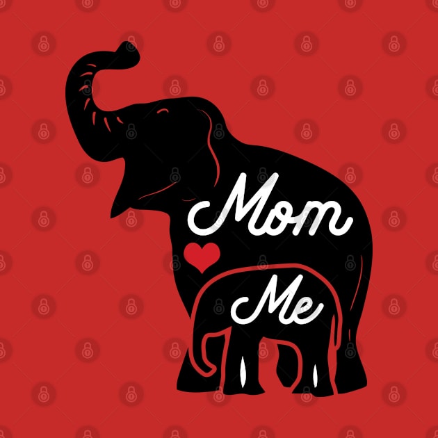 MOM&ME LIKE ELEPHANT LOVERS by zoomade