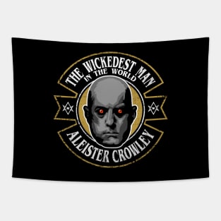 aleister crowley, The wickedest man in the world Tapestry