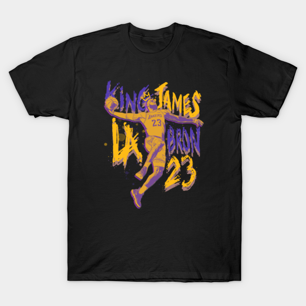 King Lebron James Lakers - Lebron James - T-Shirt