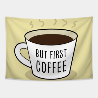 But First Coffee Tapestry