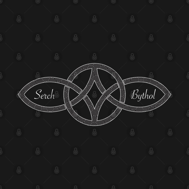 Serch Bythol Celtic Symbol by Wareham Spirals