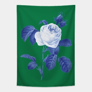 Blue botanic Tapestry