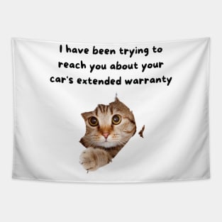 I have been trying to reach you about your extended warrenty Tapestry