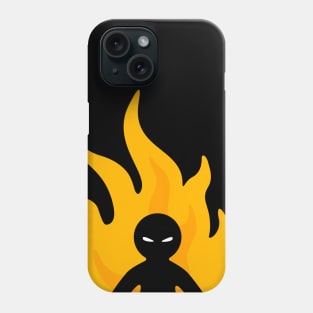 Rage - angry human Phone Case