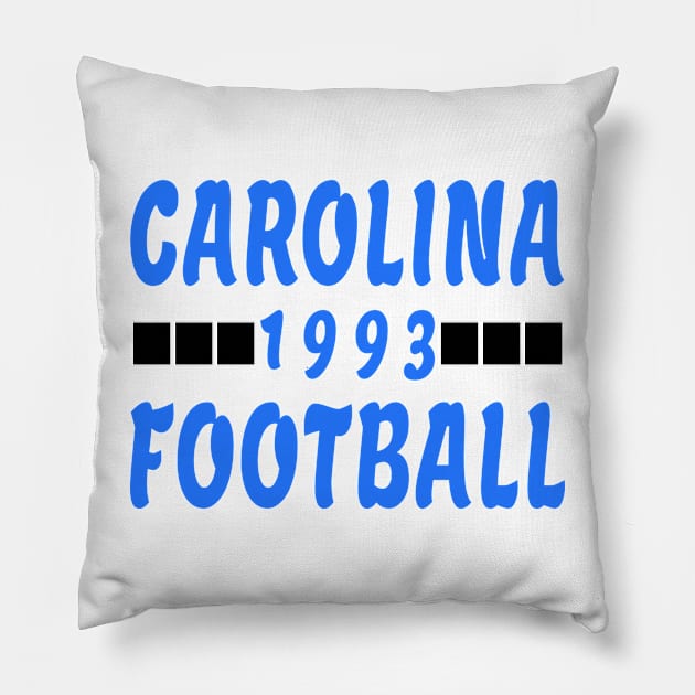 Carolina Football Classic Pillow by Medo Creations