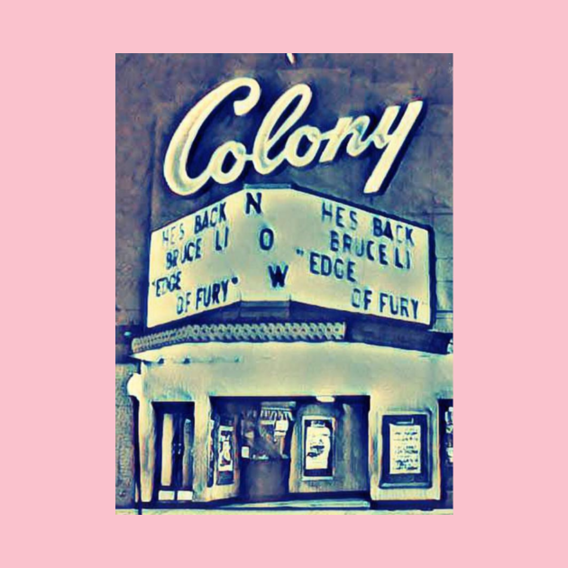 Colony Theater Wilson NC - Movie Theater - Body Bébé | TeePublic FR