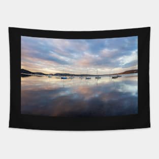 sunset reflections Tapestry