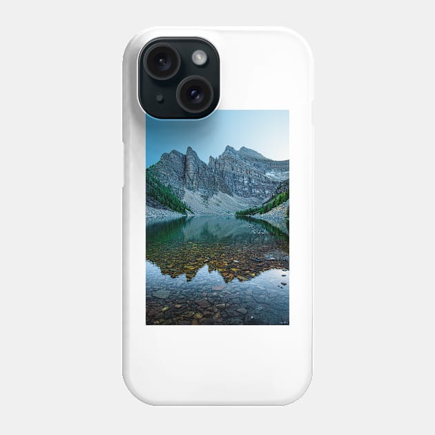 The Mirror that is Lake Agnes Phone Case by BrianPShaw