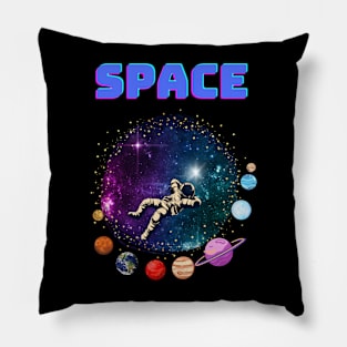 Space Design Pillow