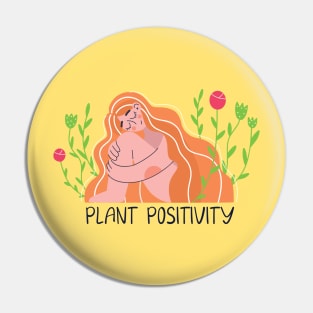 Plant Positivity Pin