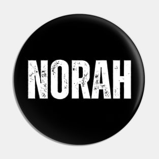 Norah Name Gift Birthday Holiday Anniversary Pin